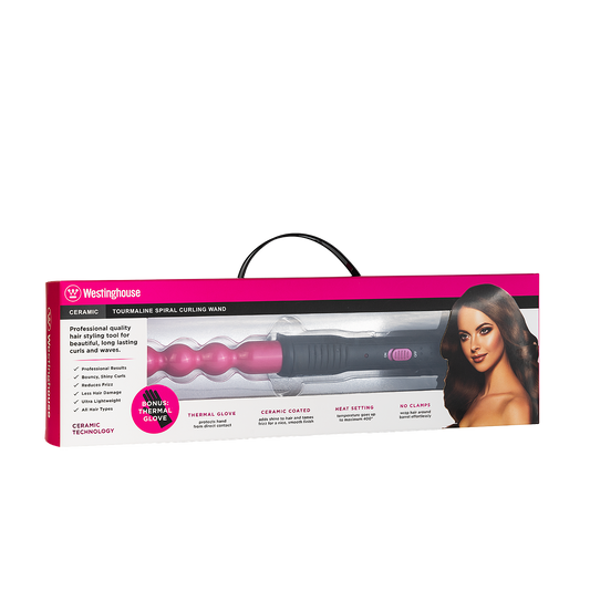 Ceramic Tourmaline Curling Wand