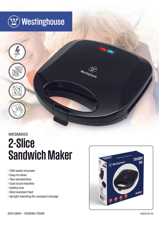 Simple Life Sandwhich Maker (Black)